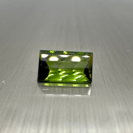 Green Tourmaline 7x4mm Laser Cut Green Tourmaline .75ct