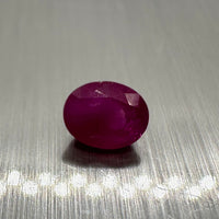 Ruby 5x4mm Oval .60ct
