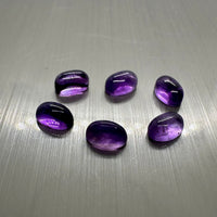 Amethyst 6x4mm Oval Cabochon