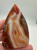 Carnelian Mixed Quartz Arrow Tower #4