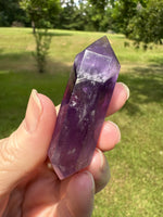 Double Terminated Phantom Amethyst Scepter Wand #23