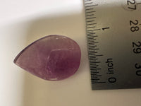 Pear Shape Candy Fluorite Cabochon #15