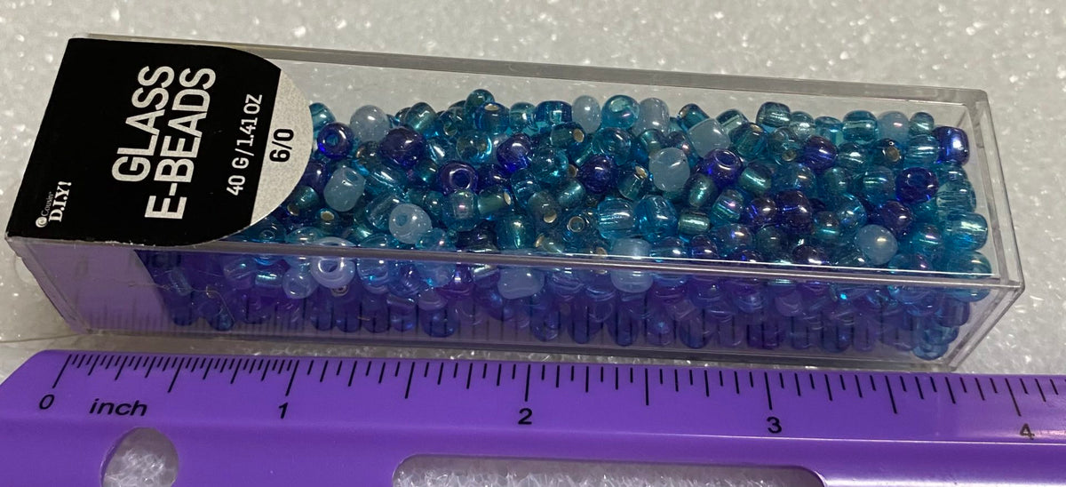 Seed Bead Blue Color| Gems & Minerals Rock