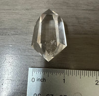 Natural Quartz Double Terminated Wand Point #1