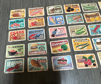 Store Label Stickers Set of 45