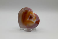 Carnelian Heart Palm Stone #11