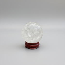 White Calcite Rainbow Sphere #5