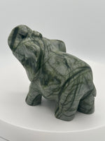Nephrite Jade Carved Elephant #2