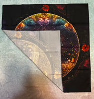 Colorful Tree of Life  Altar/Tarot Tapestry Cloth