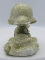 Lantian Jade Carved Dolphin #1