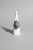 Natural Charoite Ring #20