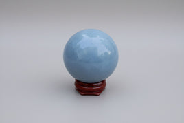 Baby Blue Angelite Sphere #4