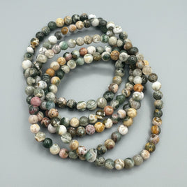 8th Vein Ocean Jasper 5mm Bracelets
