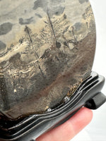 Natural Picture Jasper Slab with Stand #1