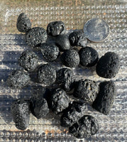 Natural Black Vietnam Tektite (small)