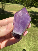 Double Terminated Phantom Amethyst Scepter Wand #19
