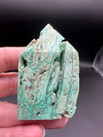 Indonesia Turquoise Crystal Tower 79g – Natural Vugs & Layered Matrix #3
