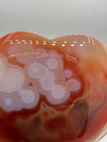 Carnelian Heart Palm Stone #15