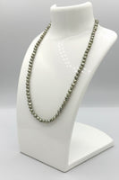 Light Lime Freshwater Pearl Strand #10