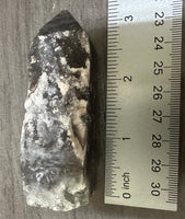 Black Chalcedony Sphalerite Obelisk Tower #7