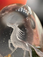 Beautiful Horse Garden Quartz Inner Scene Carving #2