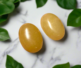 Yellow Aventurine 18x13mm Cabochon Pair