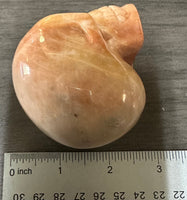 Orange Jade Skull #7