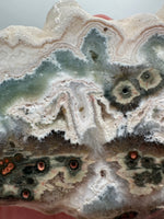 One of a Kind Bunny Shaped 8th Vein Ocean Jasper Slab #2