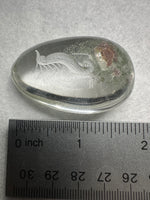 Beautiful Seahorse Garden Quartz Inner Scene Carving #5