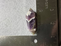 Double Terminated Chevron Amethyst Point #1