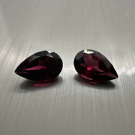 Rhodalite Garnet 8x5mm Pearshape