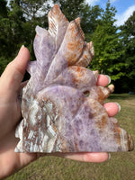 Amethyst Lace Agate Nine-Tailed Fox #6