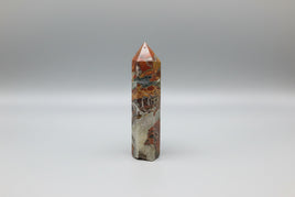 Natural Red Agate Obelisk Tower #6