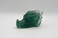 Fluorite Dragon Head Carving #2