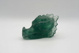 Fluorite Dragon Head Carving #2