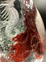 Beautiful Seahorse Garden Quartz Inner Scene Carving #8