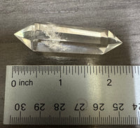 Natural Quartz Double Terminated Wand Point #20