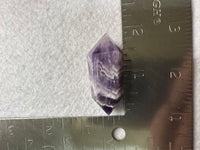 Double Terminated Chevron Amethyst Point #4