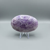 Amethyst Mixed with Stripe Agate Palm Stone #11