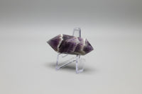 Double Terminated Chevron Amethyst Point #2