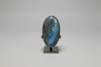 Blue Pink & Purple Labradorite Palmstone #3