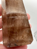 Gold Rutilated Quartz Point #3