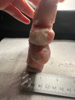 Pink Opal Bird Carving #1