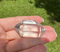 Natural Quartz Double Terminated Wand Point #7