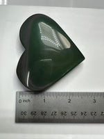 Rainbow Sheen Obsidian Heart #10