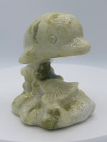 Lantian Jade Carved Dolphin #1