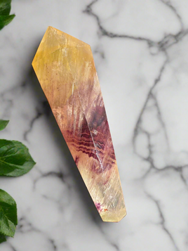 Fluorite Scepter #8 with Rainbows