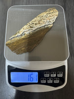 8th Vein Ocean Jasper Slab #15 – Brown, Cream, Gray & Peach Orbicular Jasper