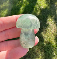 Fluorite Mushroom Carving #20