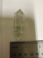 Double Terminated Prasiolite Scepter Wand #2